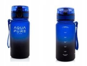 Bidon Aqua Pure 400ml Blue/black Astra