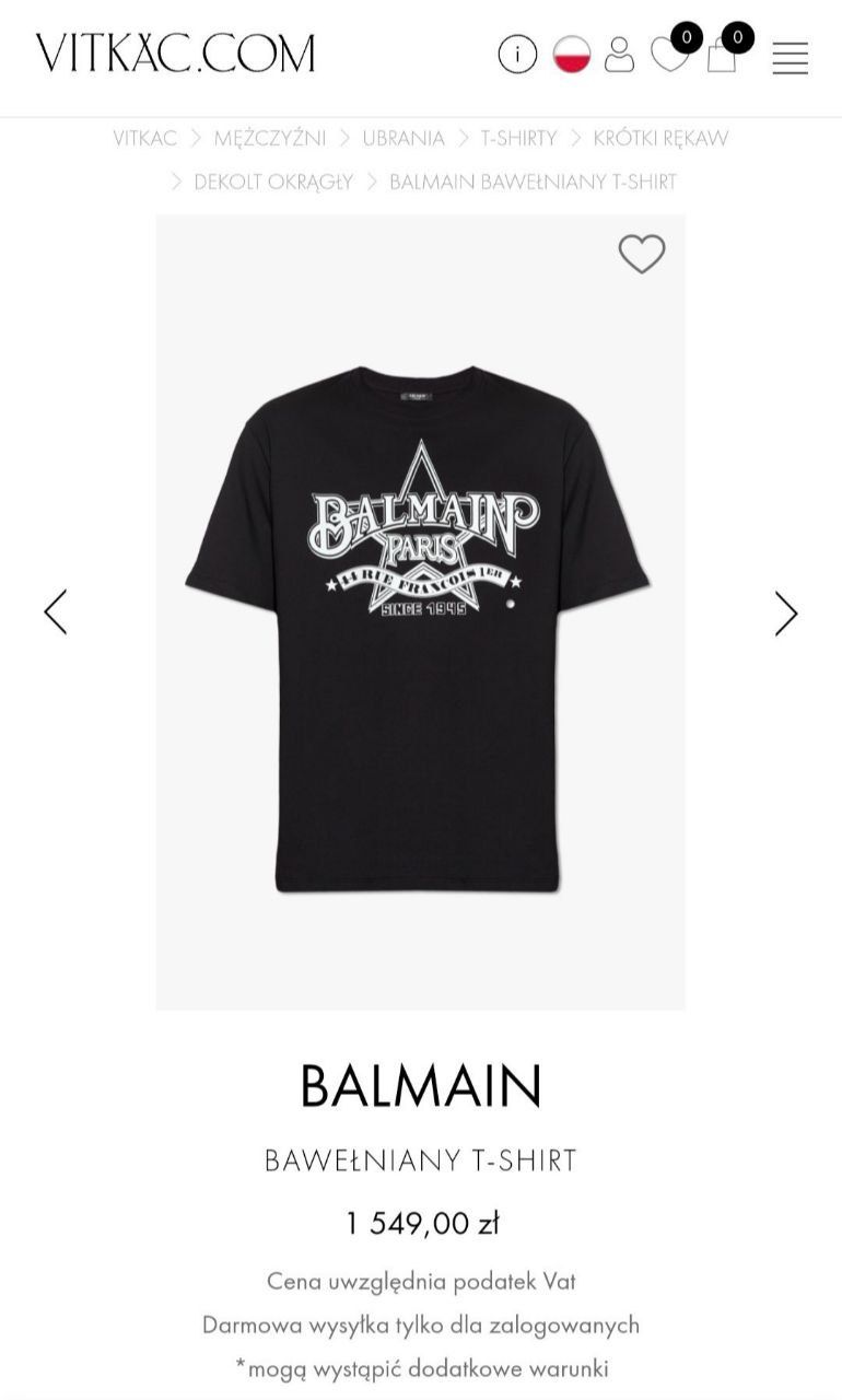 Balmain T-shirt xl,xxl