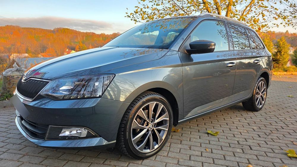 Skoda Fabia Bezwypadkowy edition zadbany doskonała na taxi uber bolt