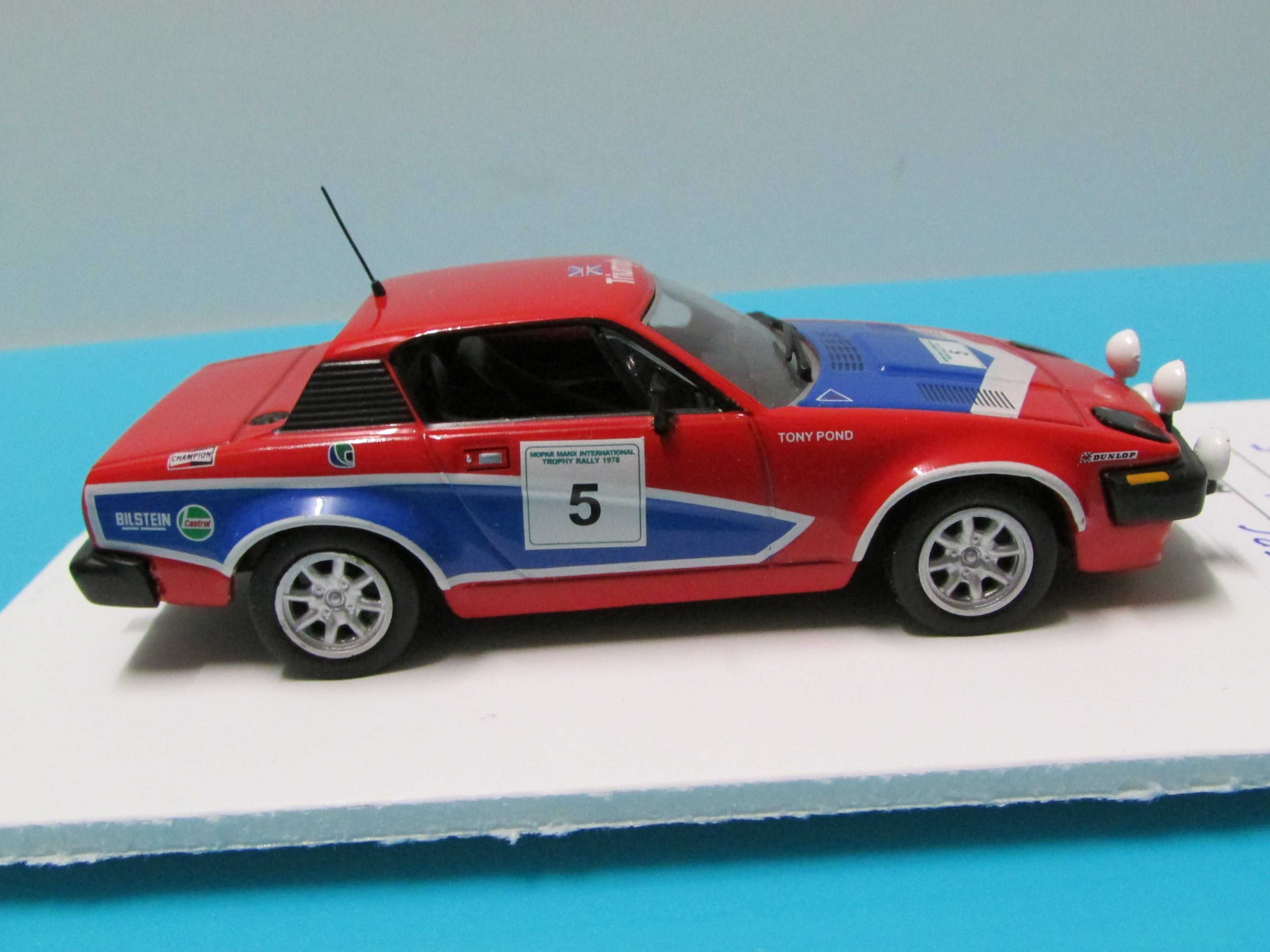 Triumph TR7 V8 #5 - Rallye Manx 1978 - Miniatura esc 1/43