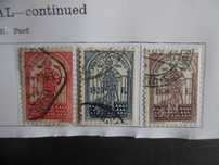 Selos Portugal 1931- Nuno Àlvares Pereira Incompleto