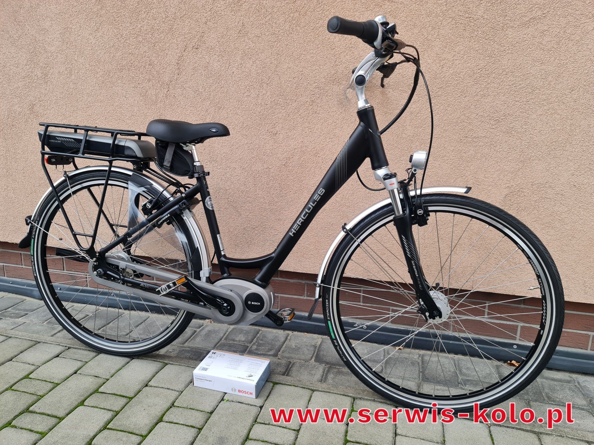 Rower damski damka elektryczny BOSCH HERCULES koła 28 SHIMANO NEXUS