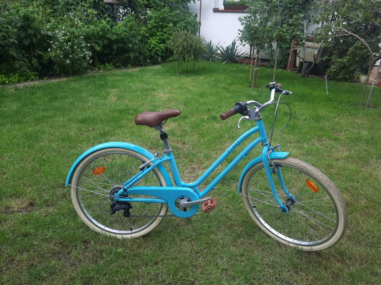 Rower młodzieżowy miejski ELOPS 500 24” holender