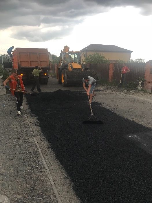 Асфальтная крошка от 115гр за кВ, асфальтирование,Укладка тротуарной п