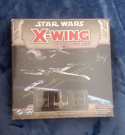 Nowa folia niedostępna gra figurkowa Star Wars x-wing czerwona unikat