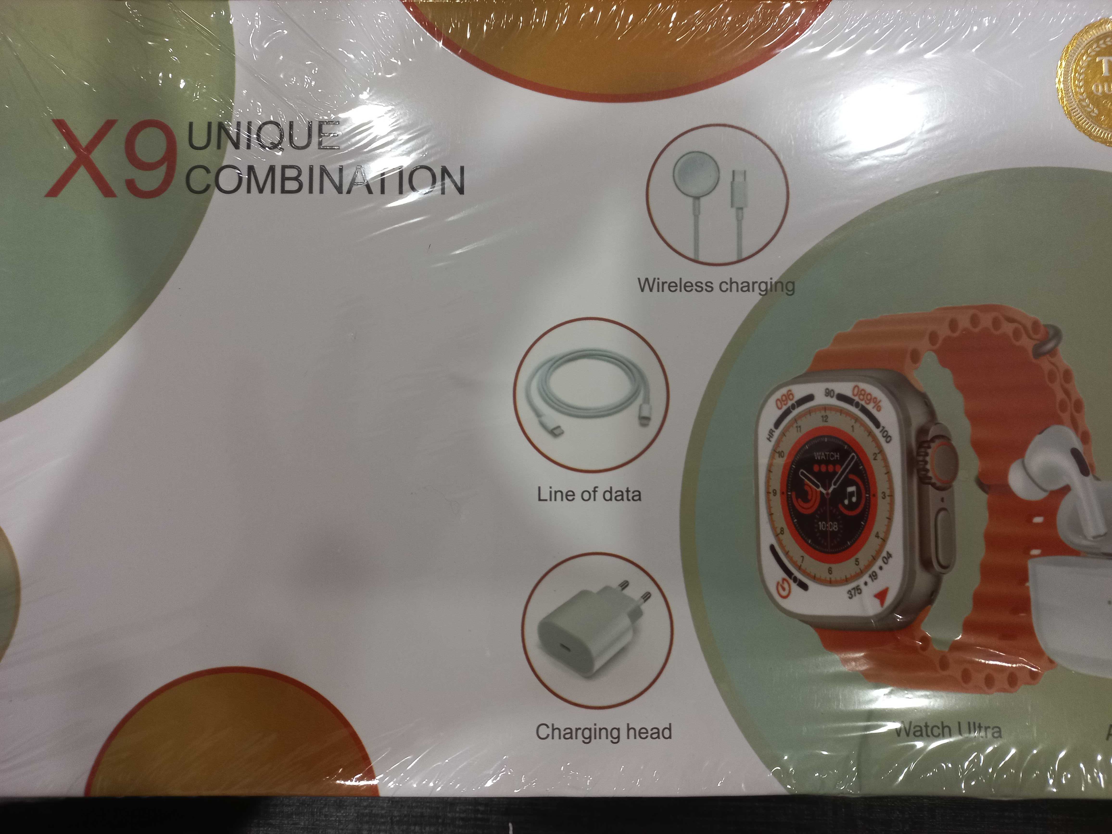 Conjunto watch e airpods