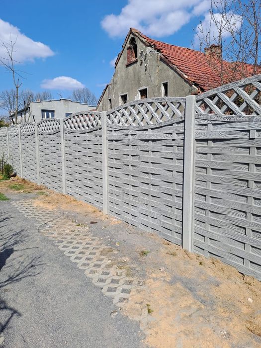 Dolnyśląsk Ogrodzenia betonowe Montaż Transport