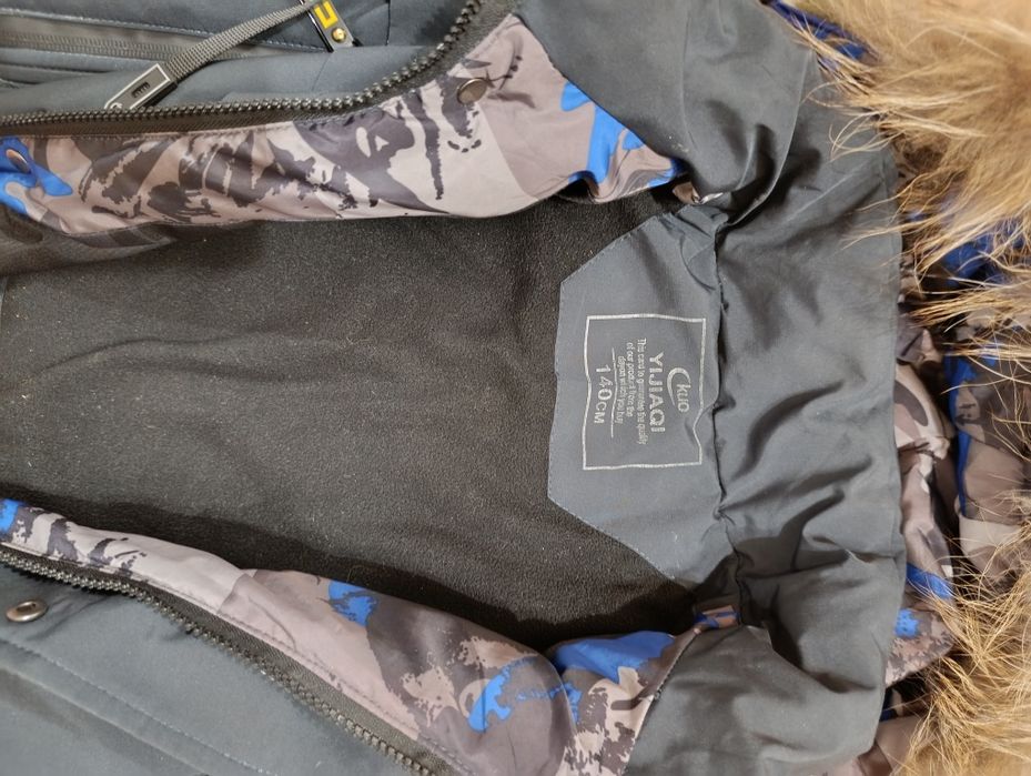 Зимова підліткова куртка