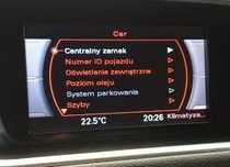 Audi polskie menu nawigacji