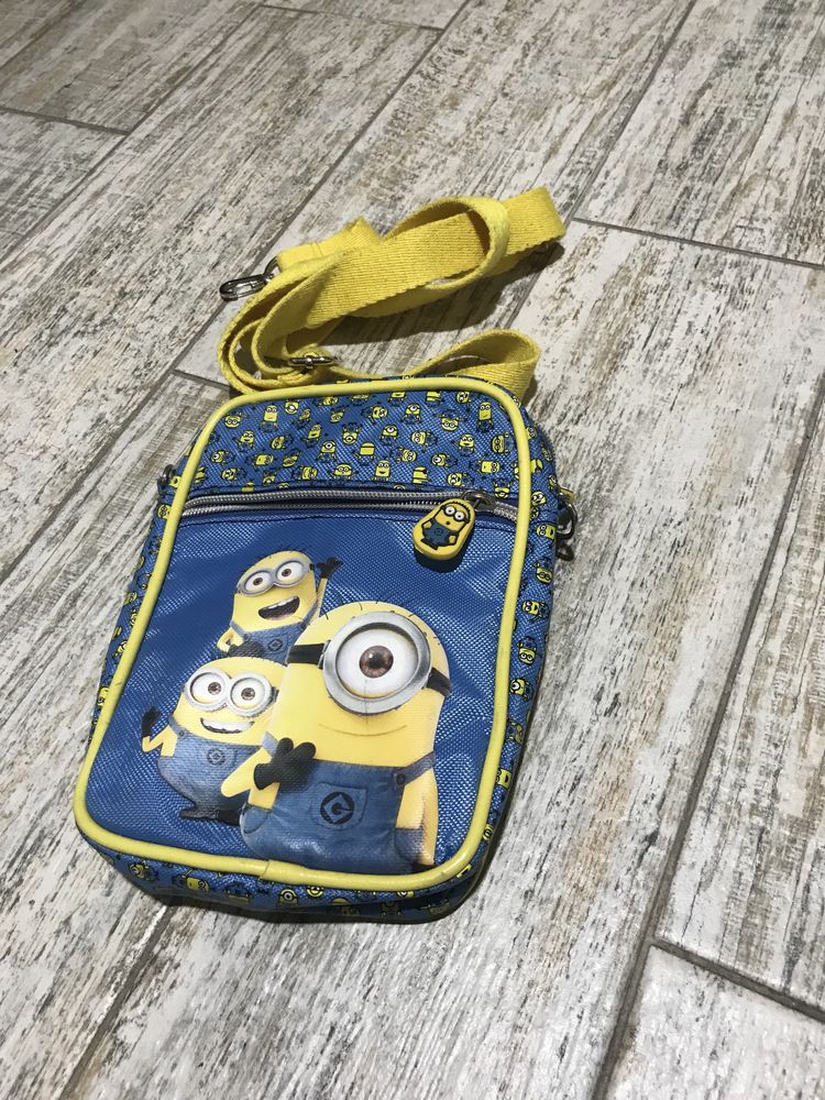 Дитяча сумка Minion сумочка барсетка Месенджер міньйон як нова