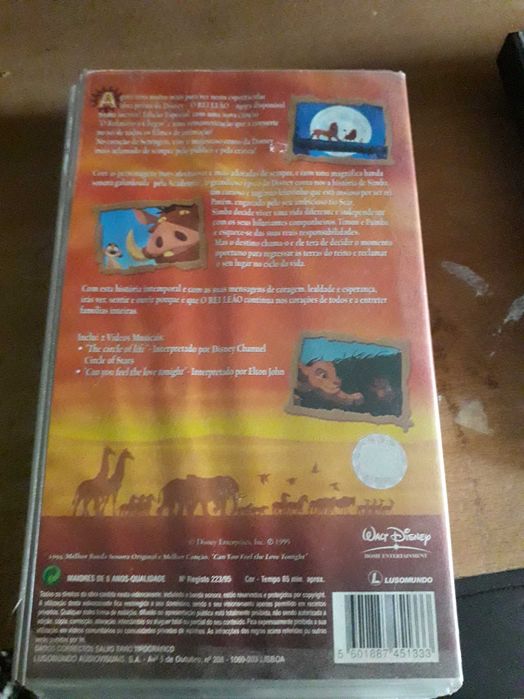 Rei leao edição especial vhs