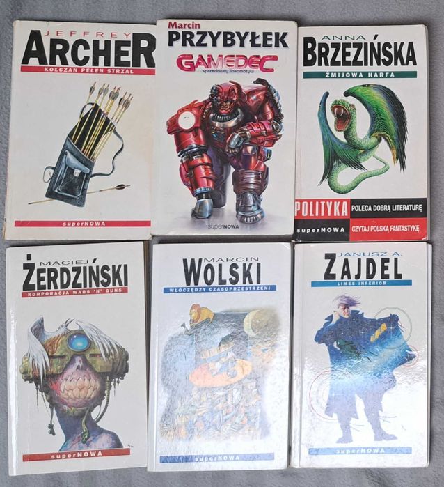 Żmijowa harfa Limes inferior Włóczędzy czasoprzestrzeni SUPERNOVA