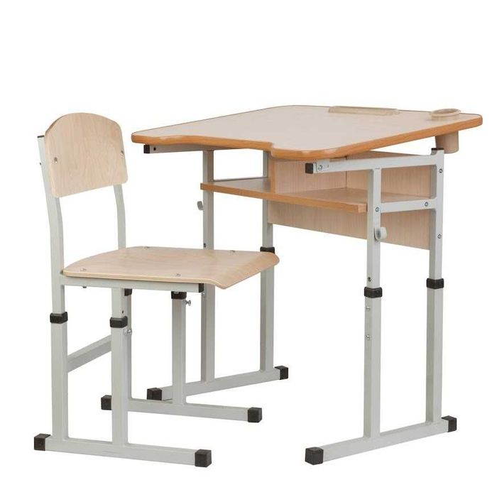 Комплект парта + стілець, шкільний, купити опт, роздріб