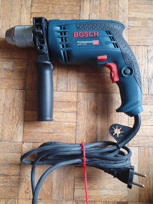 JAK NOWA Wiertarka udarowa BOSCH GSB 13 RE PROFESSIONAL 600W,wkrętarka