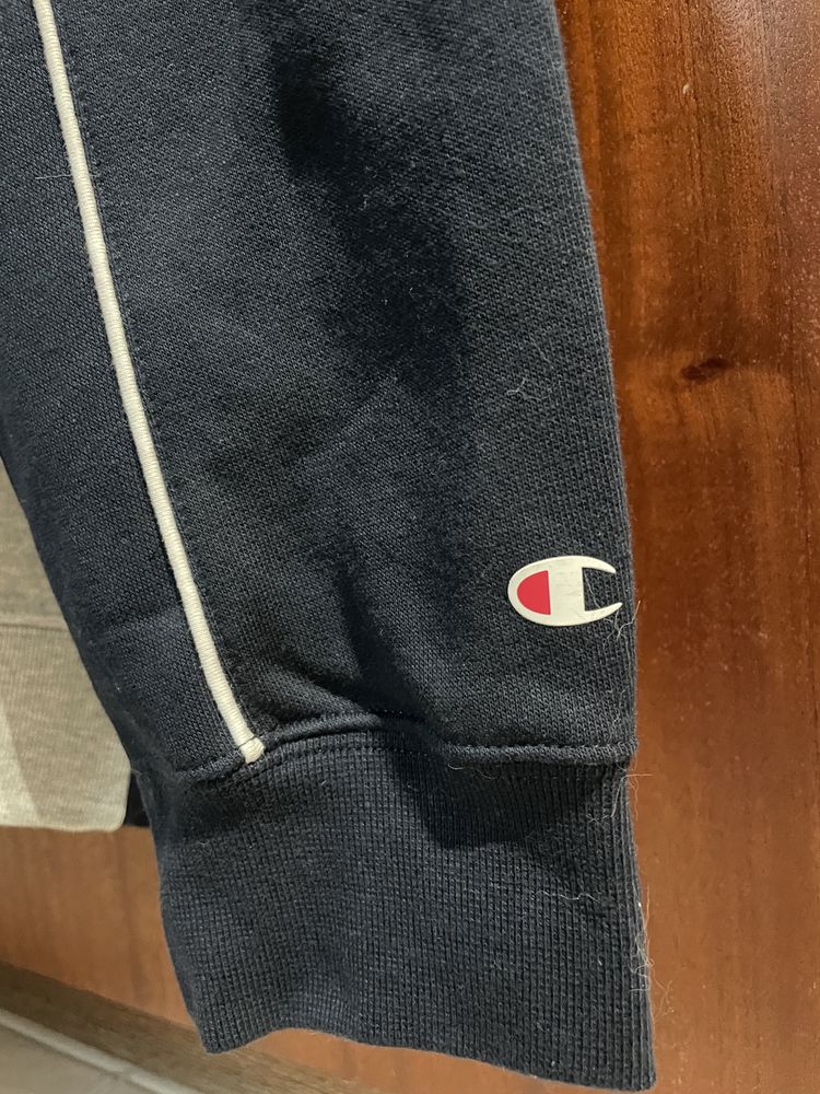 Champion Hoodie Cinzenta/Azul