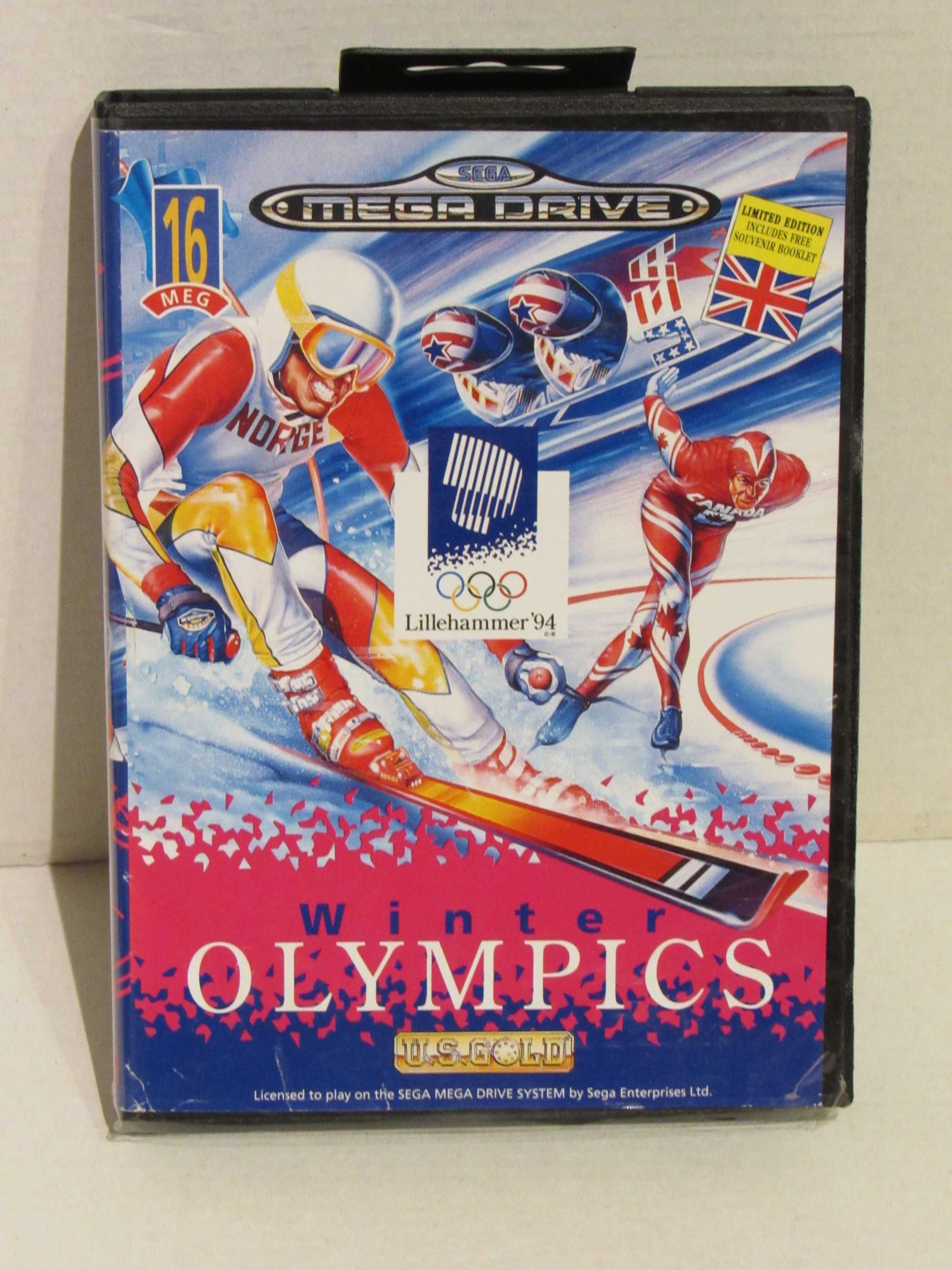 Jogo Sega Mega Drive Winter Olympics