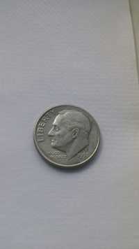 Монета one dime 1997 оригинал