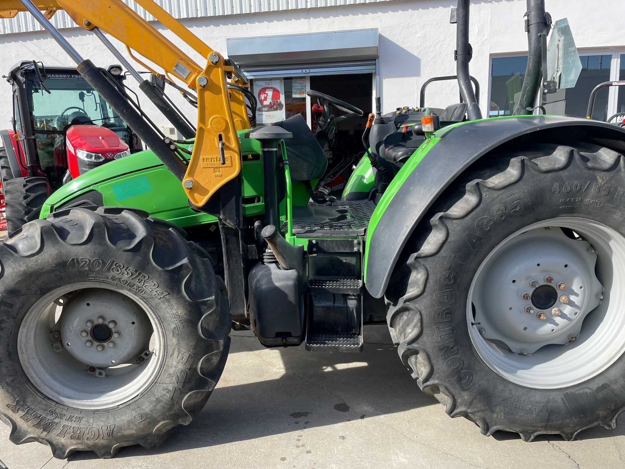 trator DEUTZ AGROPLUS 95 com frontal