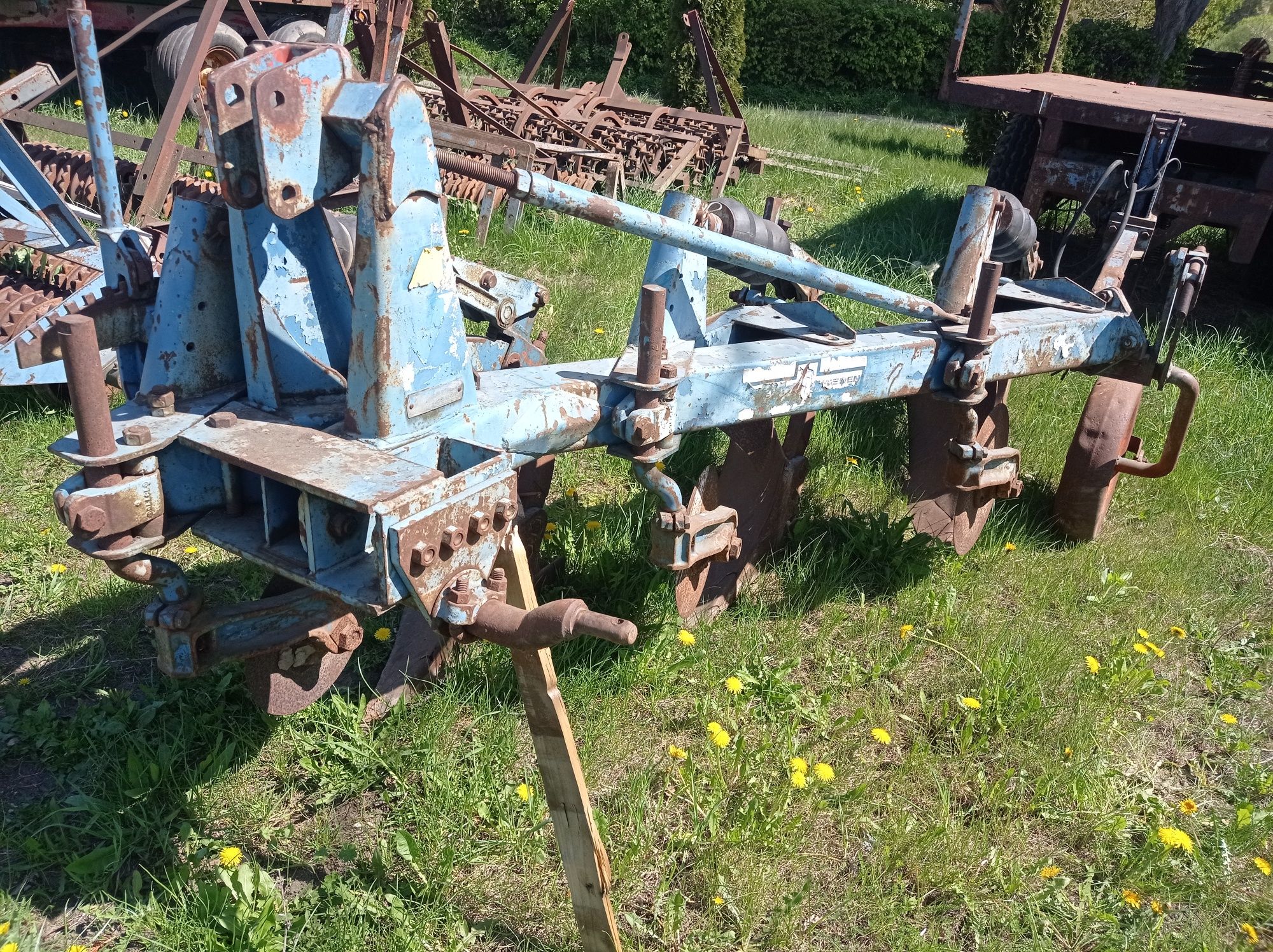 Pług overum 3 skibowy zagonowy