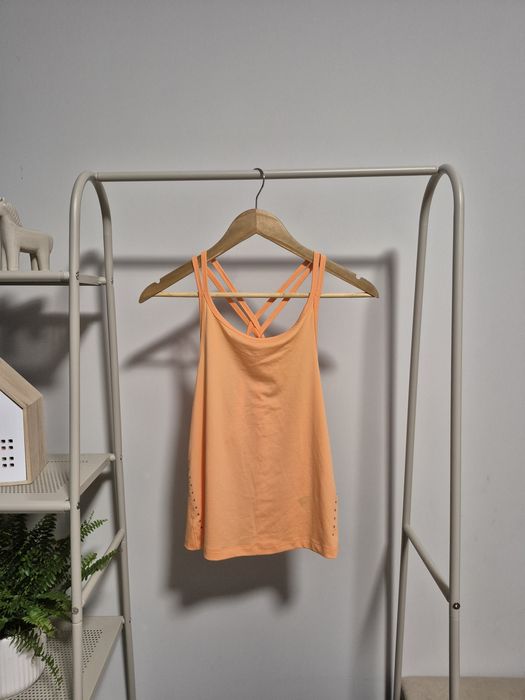 Sportowy top Crivit XS  Morelowy / pomarańczowy – nowy z metką! Bluzka