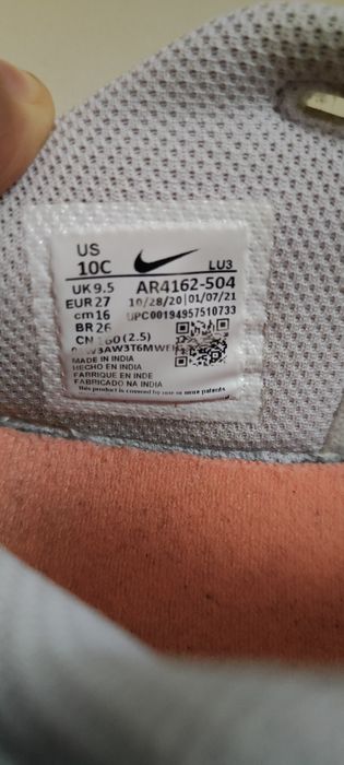 Buty Nike PICO 5 - rozmiar 27 _ Skóra naturalna!