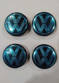 Sprzedam dekielki zaślepki VW do felg aluminiowych kpl. 4sztuki