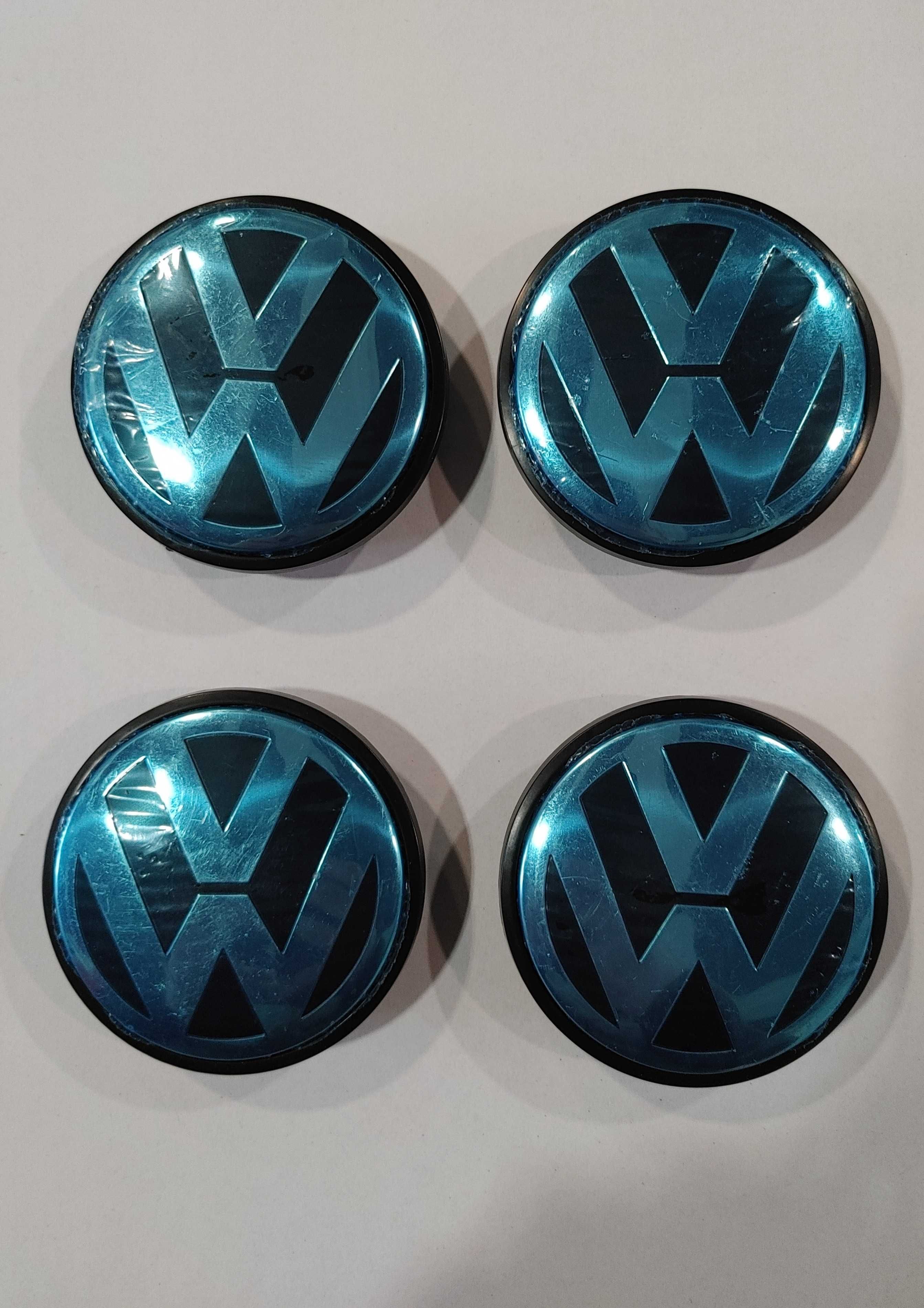 Sprzedam dekielki zaślepki VW do felg aluminiowych kpl. 4sztuki
