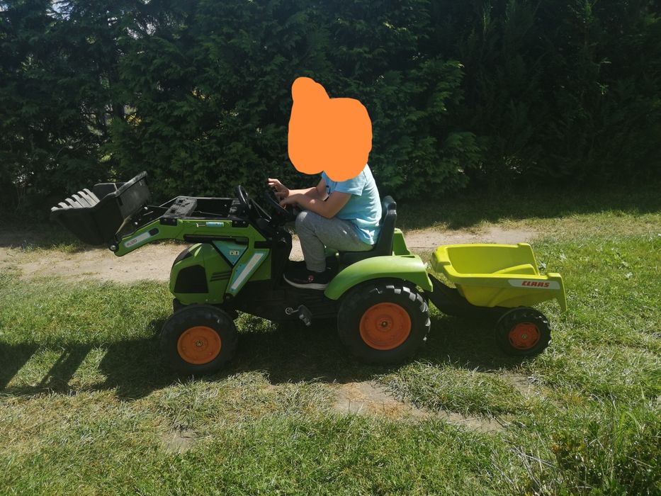 Traktorek na pedała claas duży
