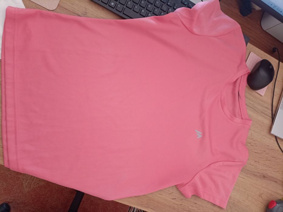 Bluzka krótki rękaw sportowa Martes sport pomarańczowa