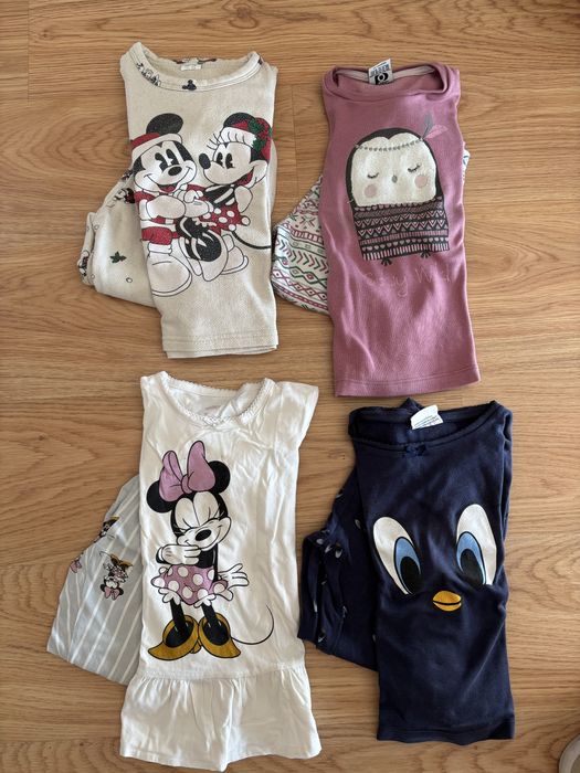 Conjunto de 4 pijamas