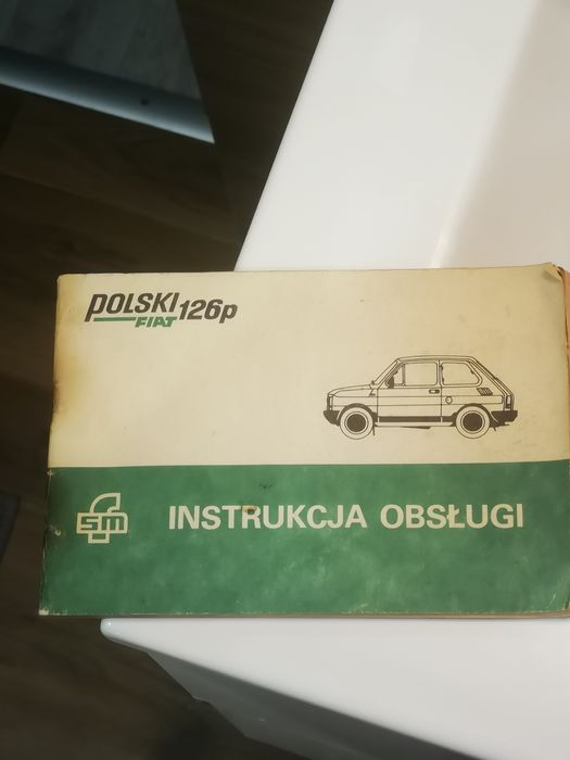 Książka - instrukcja obsługi Fiat 126p