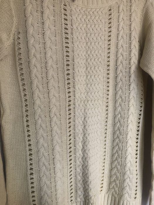 Sweter stradivarius cytrynowy damksi rozm L