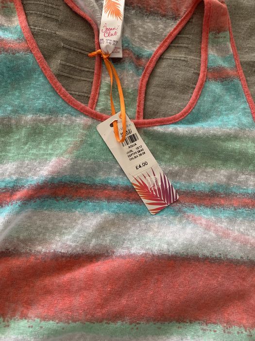 Bluzka na szelkach M/L nowa