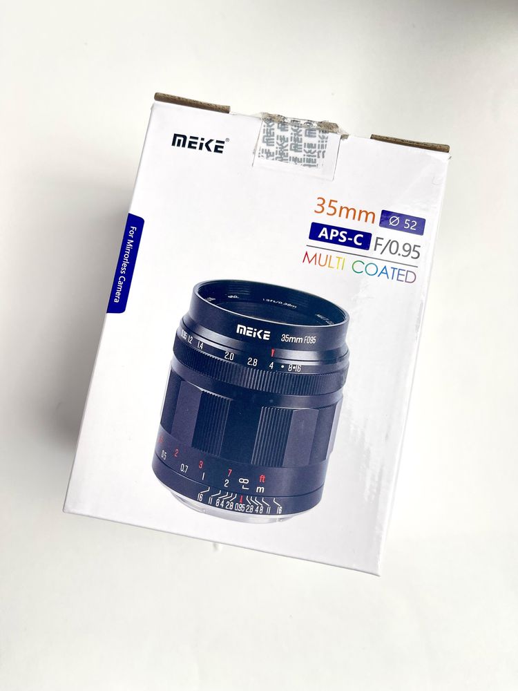 Meike EF-M 35mm f/0,95 *NOVA*
