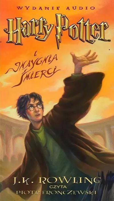 Harry Potter 7 Insygnia Śmierci audiobook. Media Rodzina. Nowy Produkt