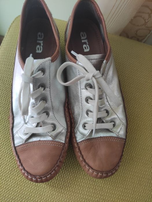 Кросівки Ara мокасини хайтопи натуральна шкіра