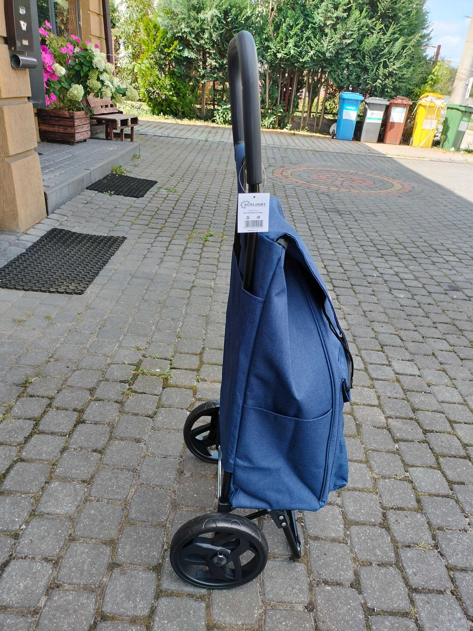 TORBA NA KÓŁKACH WÓZEK NA ZAKUPY mocny największy dla wysokich osób no