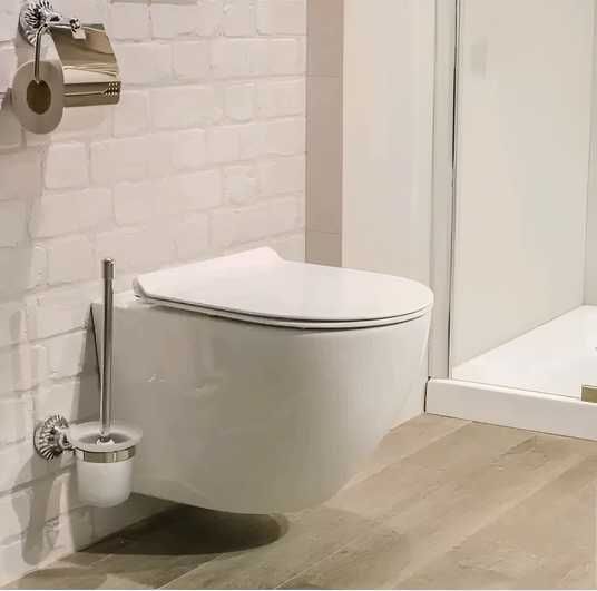 Інсталяція GEBERIT з Безобідковим унітазом з кришкою Мікрооіфт