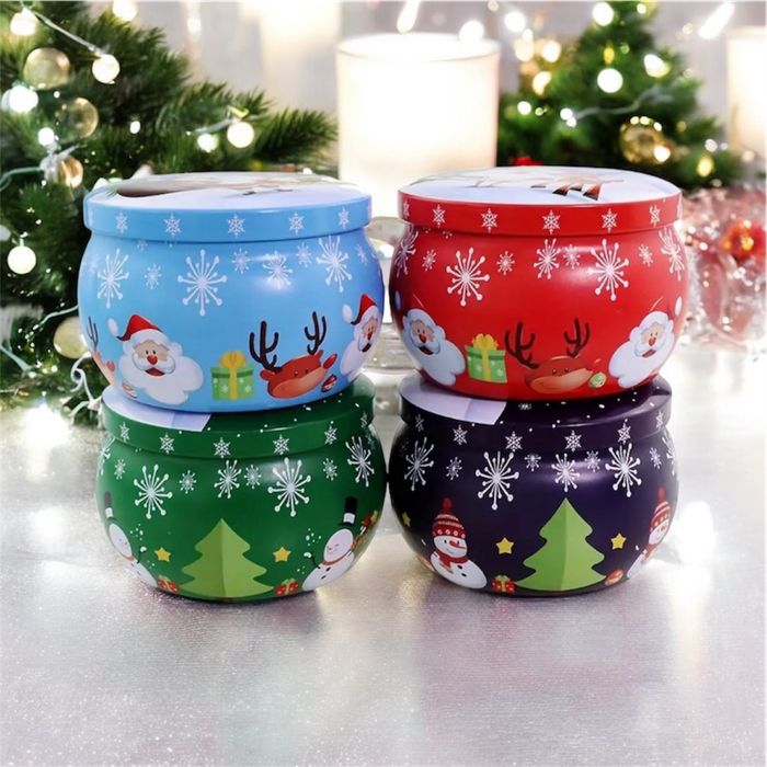 Банка, баночка, коробка новорічна подарункова