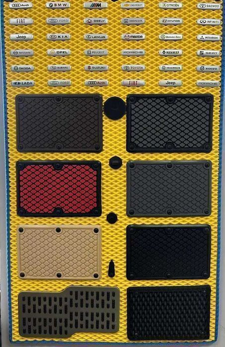 Килимки в салон EVA для Opel Movano Renault Master 2010-2023 (шторки)