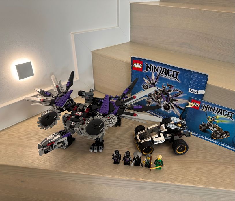Aktualne. UNIKAT! LEGO Ninjago 70725 Smok Nindroid KOMPLET