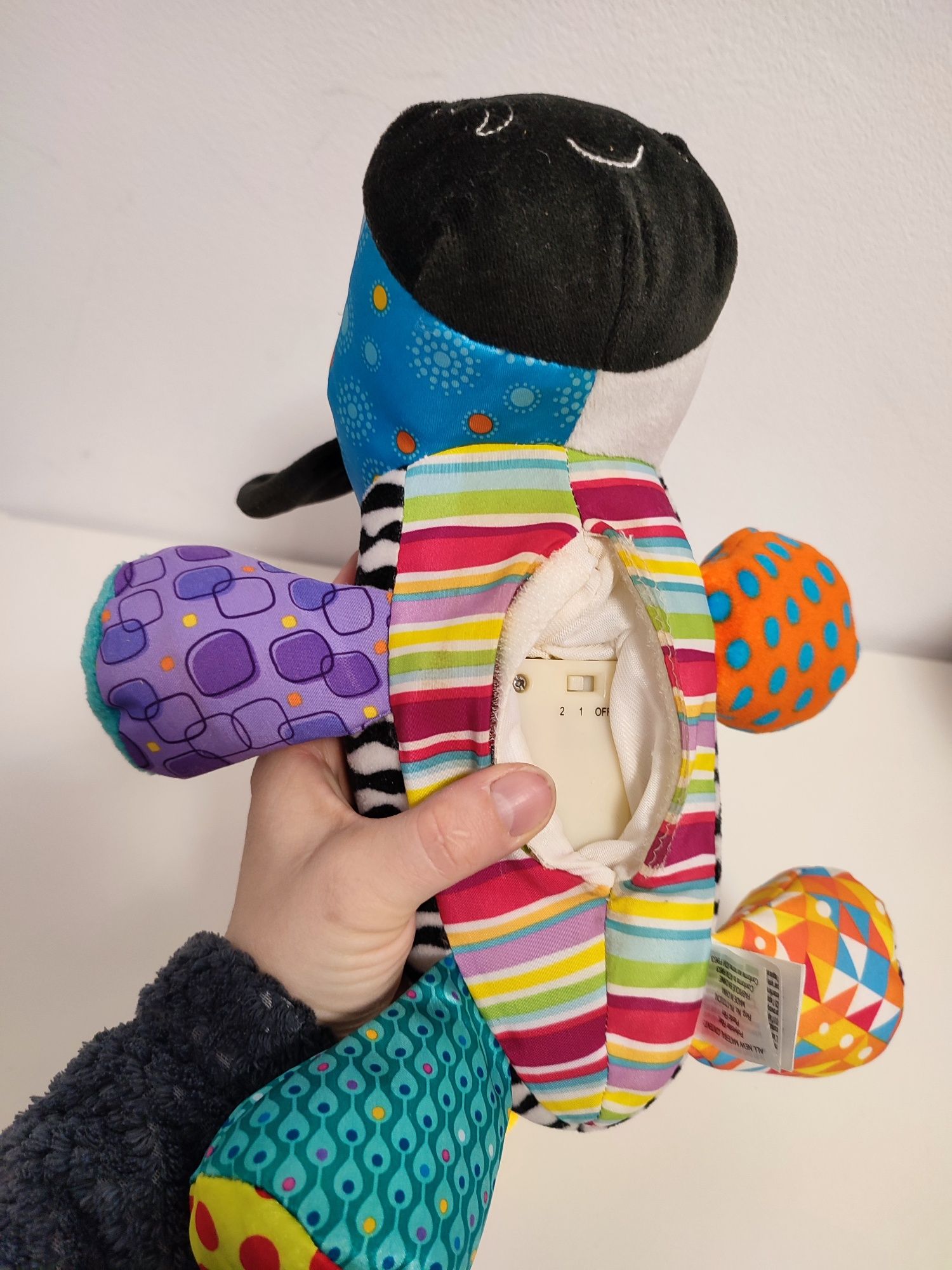 Zebra lamaze przytulanka