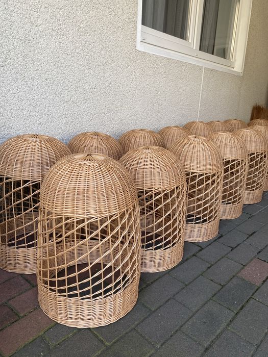 Світильники з лози еко абажур лампа плафон люстра ручна робота торшер