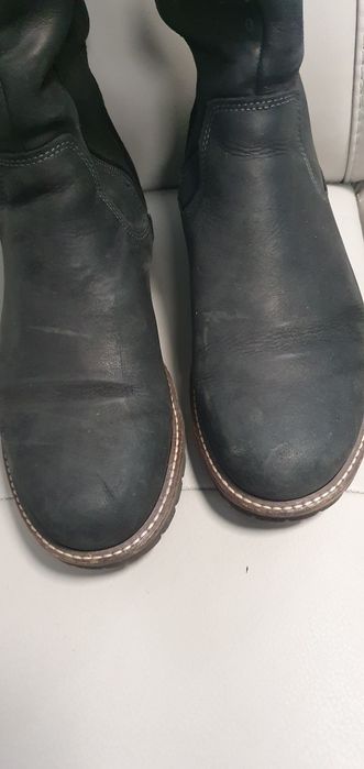 Kozaki ze skory naturalnej Ecco 39