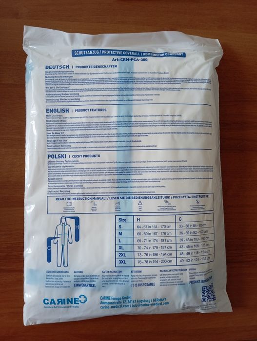 Kombinezon ochronny Skamex typE 3B 4B 5B 6B  rozmiar XL
