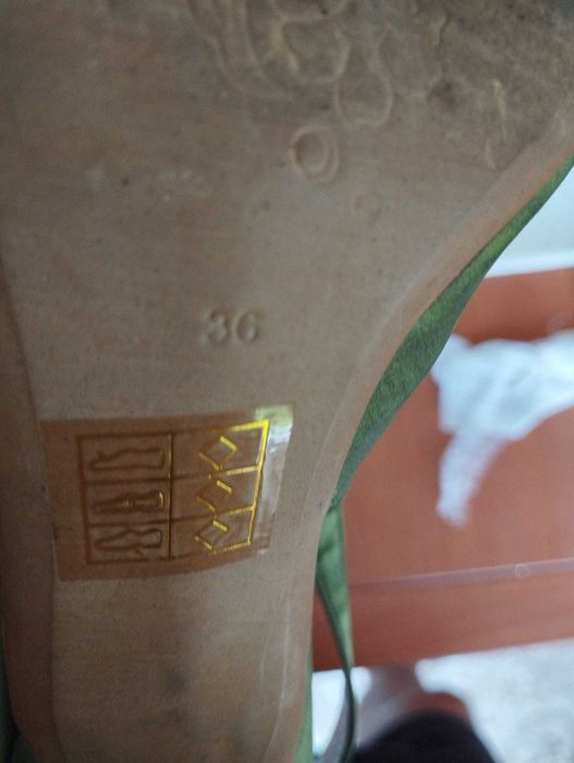 Sapatos verdes Haity