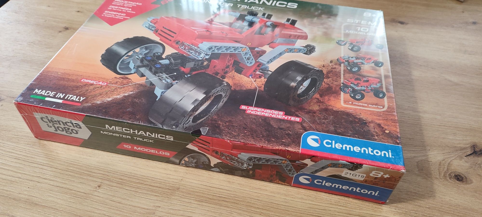 Laboratório de Mecânica Clementoni Monster truck NOVO