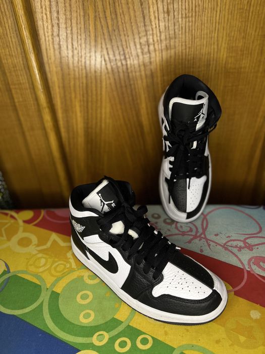 Кроссовки кожа Nike air Jordan 1 редкого цвета размер 37 - 37,5