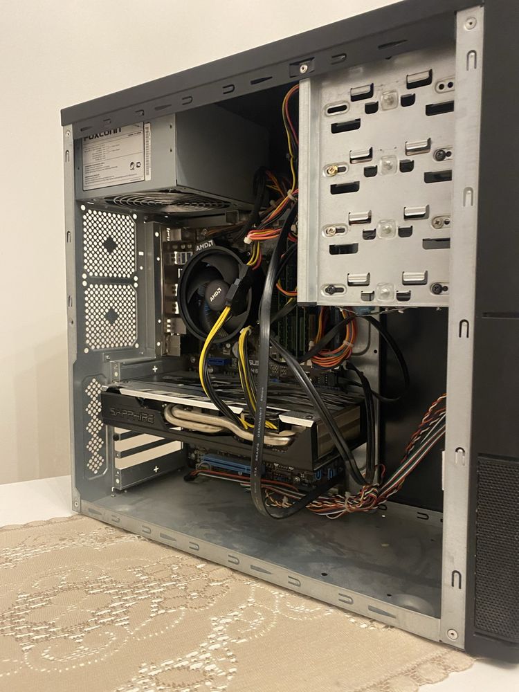 Ігровий пк /intel core i5 2320/8gb ddr3/rx580 4gb sapphire nitro+/ssd