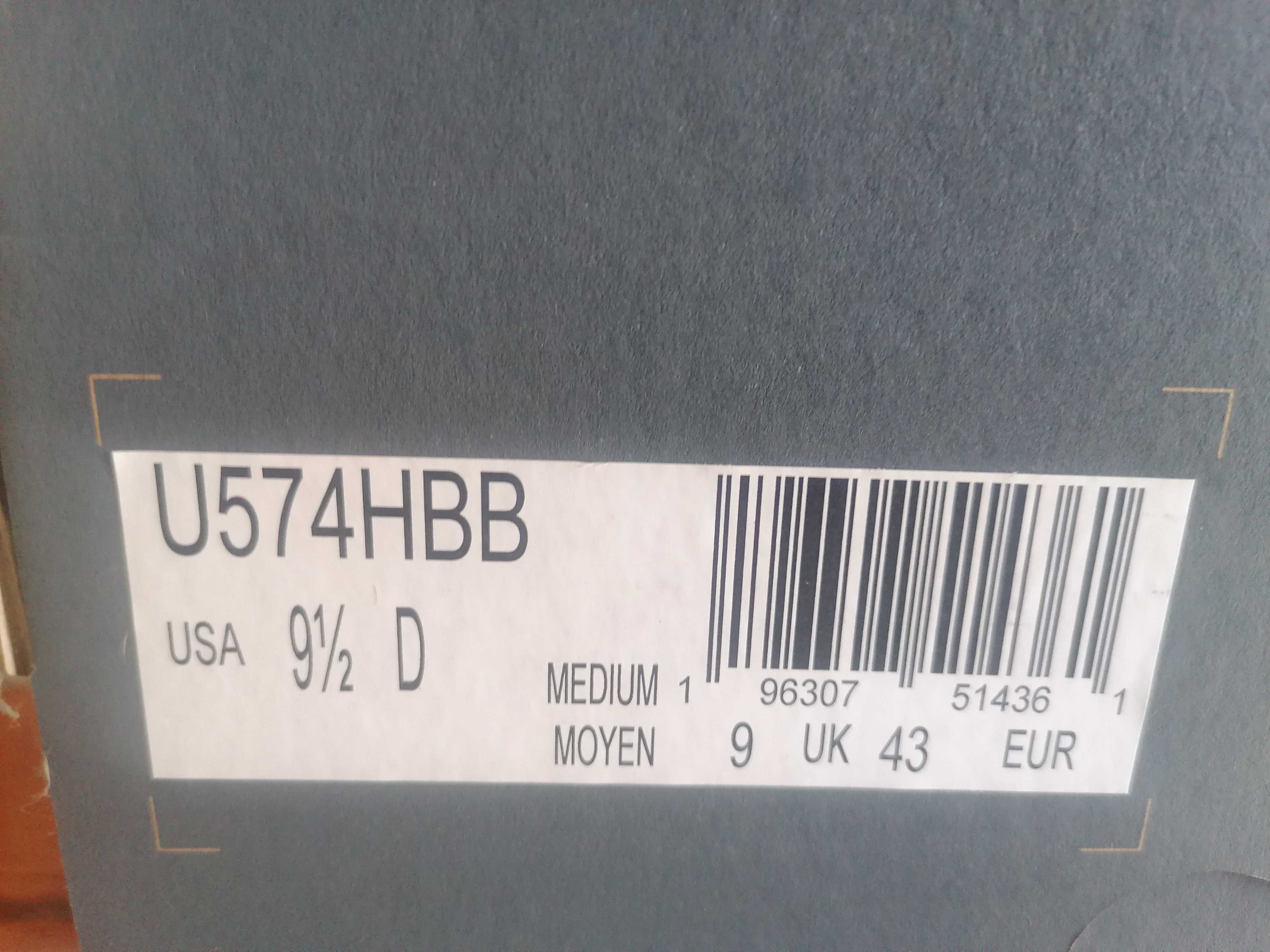 Vendo sapatilhas New Balance U574H novas
